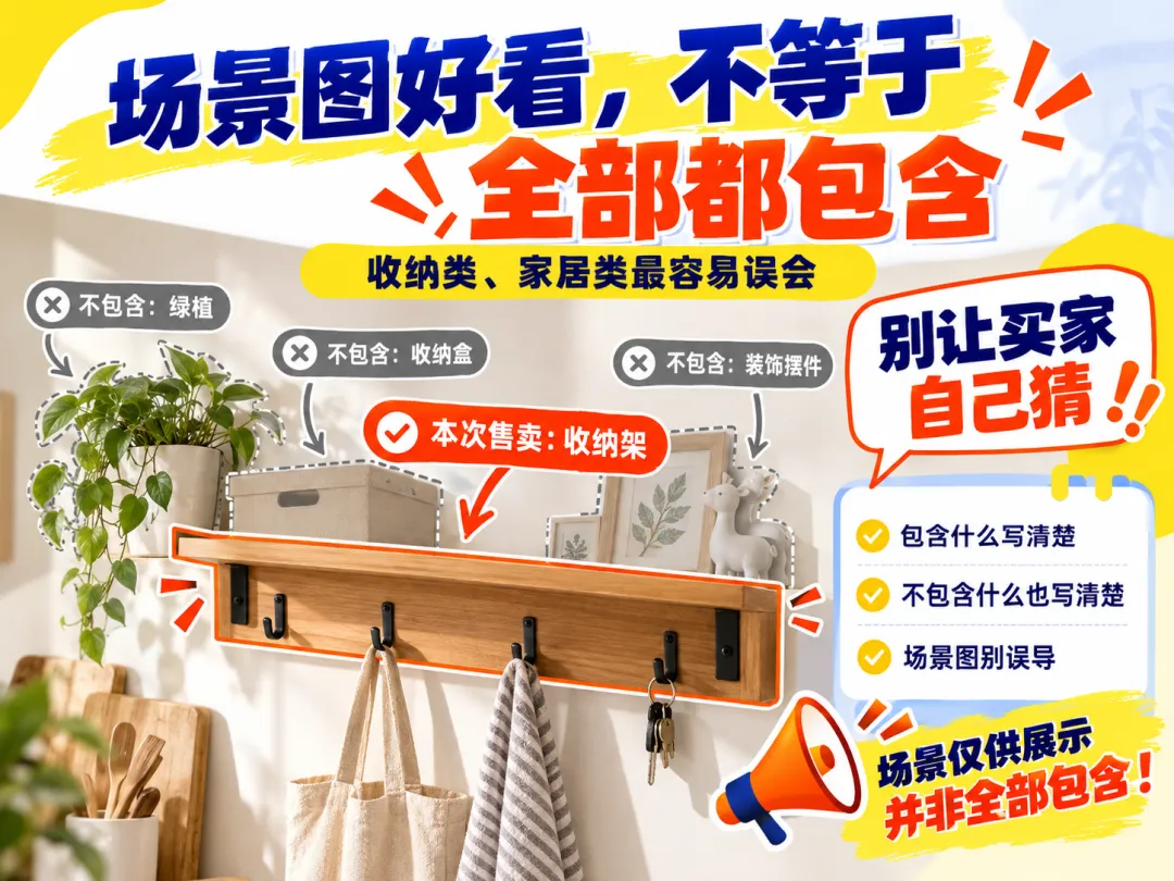 场景图需标注包含与不包含商品的示例